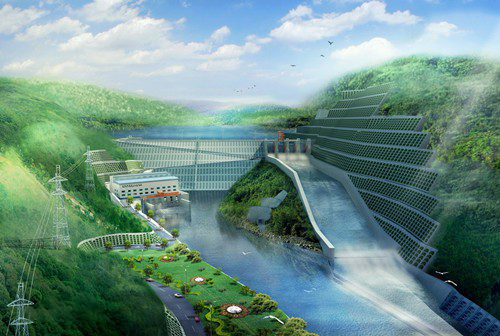 江阳老挝南塔河1号水电站项目